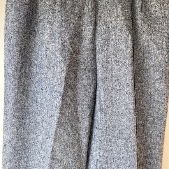 VINTAGE Grey Wool USA Made Classy Dress Trousers Size 8 - Picture 3 of 10